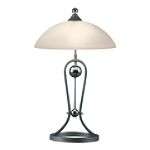 Aztec Lighting Gunmetal Contemporary Table Lamp 