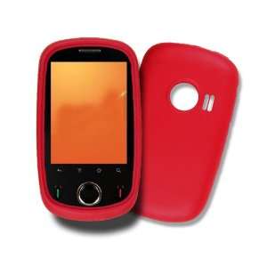 Huawei Comet M835 RED Silicone Case, Rubber Skin Cover, Soft Jelly 