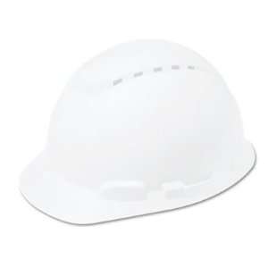 3M(TM) Hard Hat, Vented White 4 Point Ratchet Suspension H 701V, 20 ea 