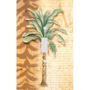  Tiger Palm Tree Decorative Switchplate Cover