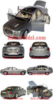 name rolls royce ghost 2011 brand kyosho scale 1 18 color grey silver