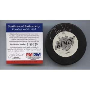 Signed Jari Kurri Hockey Puck   PSA DNA   Autographed NHL Pucks 