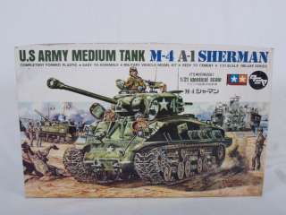   Tamiya 1/21 Motorized Model Kit US Army Medium Tank M 4 A 1 Sherman