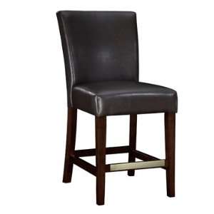   Brown Bonded Leather Counter Stool Small MB2FEXP S Furniture & Decor