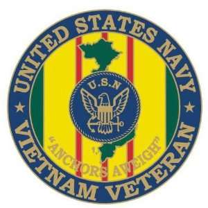  US Navy Vietnam Veteran Pin 