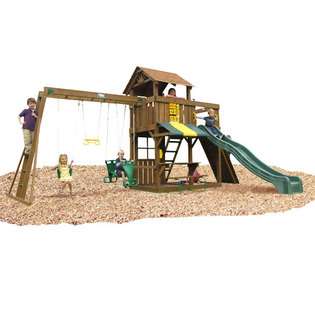   Cambridge Swing Set  Top Ladder With Rope Accessories 