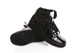 Women High Top Sneakers Shoes Trainer Black US 6~11  