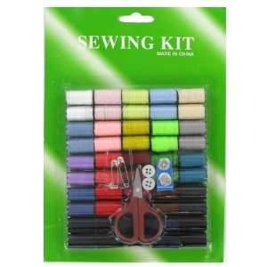  New   59 Pc Sewing Kit Colored Thread Case Pack 96 by DDI 