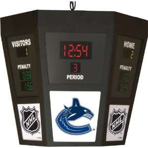  Iax Vancouver Canucks Octagon Scoreboard Lamp