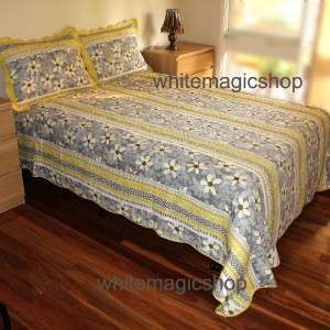 LOOKs @ Cotton Quilt Bedspread 3PC Set Queen  
