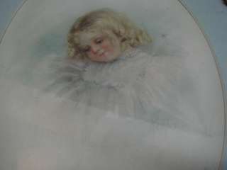 Zula Kenyon Girl Blond Curls Original Pastel Painting  