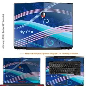  Protective Decal Skin Sticker for Alienware M15X with 15.6 