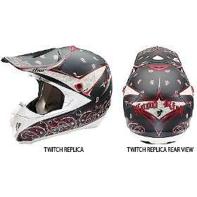   Thor Motocross Force Twitch Replica Helmet   Small/Twitch Automotive