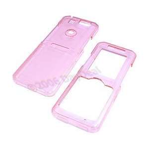  Clear Pink Shield Protector Case w/ Belt Clip for Samsung 