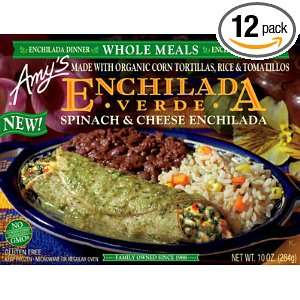 Amys Enchilada Verde Whole Meal, 10 Ounce Boxes (Pack of 12)  