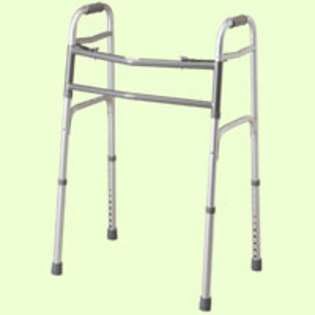 MEDLINE INDUSTRIES Deluxe Bariatric Walker Each Extra Wide Two Button 