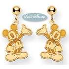 Silver Mickey Mouse Earrings  
