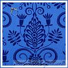 BOOAK Fabric Michael Miller Whimsy Doozie Pillow Maxfield Damask Navy 