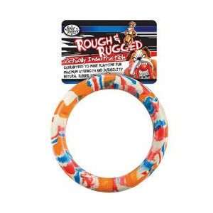  Four Paws Rough & Rugged Rubber Ring Dog Toy  7 diameter 