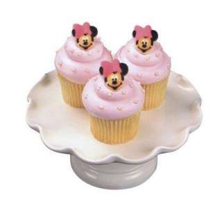 12 ~ Minnie Mouse Bow ~ EDIBLE SUGAR CAKE DECORATION ~ NEW ~ LOOK 