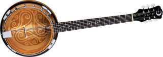 Luna Guitars Celtic 6 String Banjo  