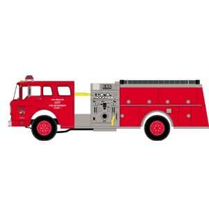 Athearn Los Angeles City Ford Fire Truck 187 Scale Toys & Games