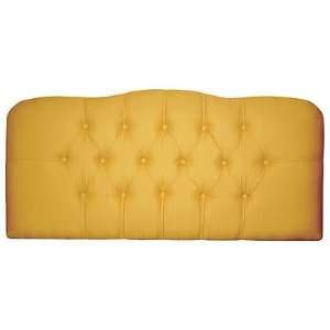 Upholstered Shantung King Headboard (Aztec Gold) (51H x 80W x 4D 