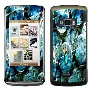  Wet Metal Design Protective Skin for LG EnV Touch 