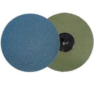  10pk Roloc Sanding Discs Sandpaper 4  80 Grit Zirc TR Use 