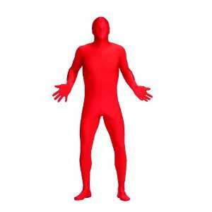   Adult Red Skin Suit Costume Size Large (40 42) 