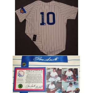  Ron Santo Signed Cubs 1969 Style CC Jersey Sports 