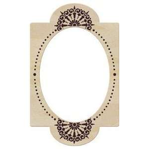  Relax Indie Chic Wood Frame (My Minds Eye) Arts, Crafts 