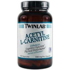  Twinlab Acetyl L Carnitine   120 Capsules
