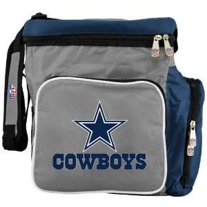  Dallas Cowboys Grey Team Logo Beverage Cooler