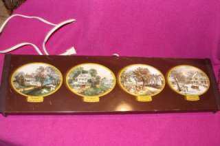 Vintage Warm O Tray Curriers & Ives Electric Tray LONG  