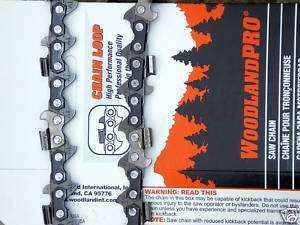 12 CARBIDE COATED CHAINSAW SAW CHAIN 3/8LP .050 44DL  
