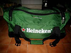 Heineken Beer Green Bag Baggage Travel Wheel Luggage  