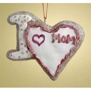   Love Mom Sugared Christmas Cookie Ornaments #26710