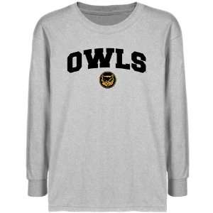 Kennesaw State Owls Youth Ash Logo Arch T shirt   