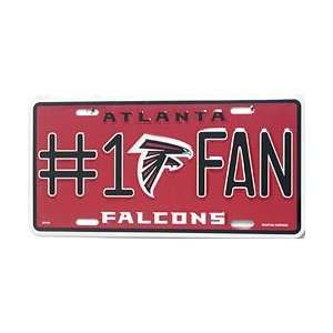  Atlanta Falcons License Plate   #1 Fan