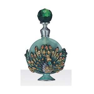  Peacock, Green Perfume Bottle Beauty