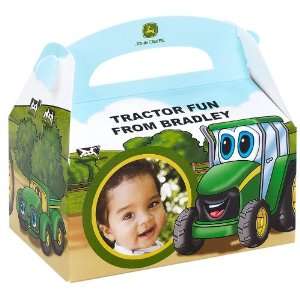  Johnny Tractor 1st Birthday   Personalized Empty Favor 