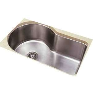 Empire Industries S 18 Stainless Steel Single Bowl 18 Gauge with Round 