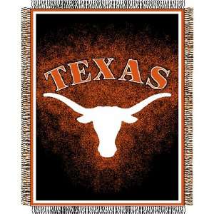  Texas Longhorns NCAA Triple Woven Jacquard Throw (48x60 