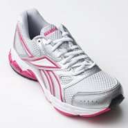 Reebok Womens Instant Running Shoe   White 
