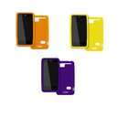 EMPIRE Sam Admire 3 Pack of Silicone Cases (Orange, Purple, Green)