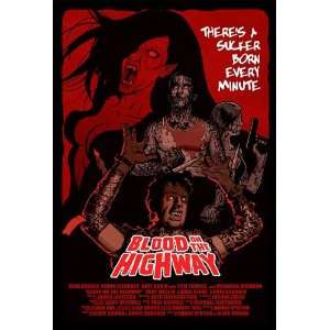  Blood on the Highway Poster Movie (11 x 17 Inches   28cm x 