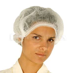 Disposable Facial Bouffant Cap Hair Cover 100 ct ah1050  
