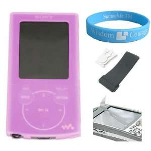  Pink Jello Silicone Skin Case for Sony walkman E 340 
