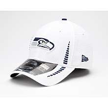 Mens New Era Seattle Seahawks Training 39THIRTY® Structured Flex Hat 